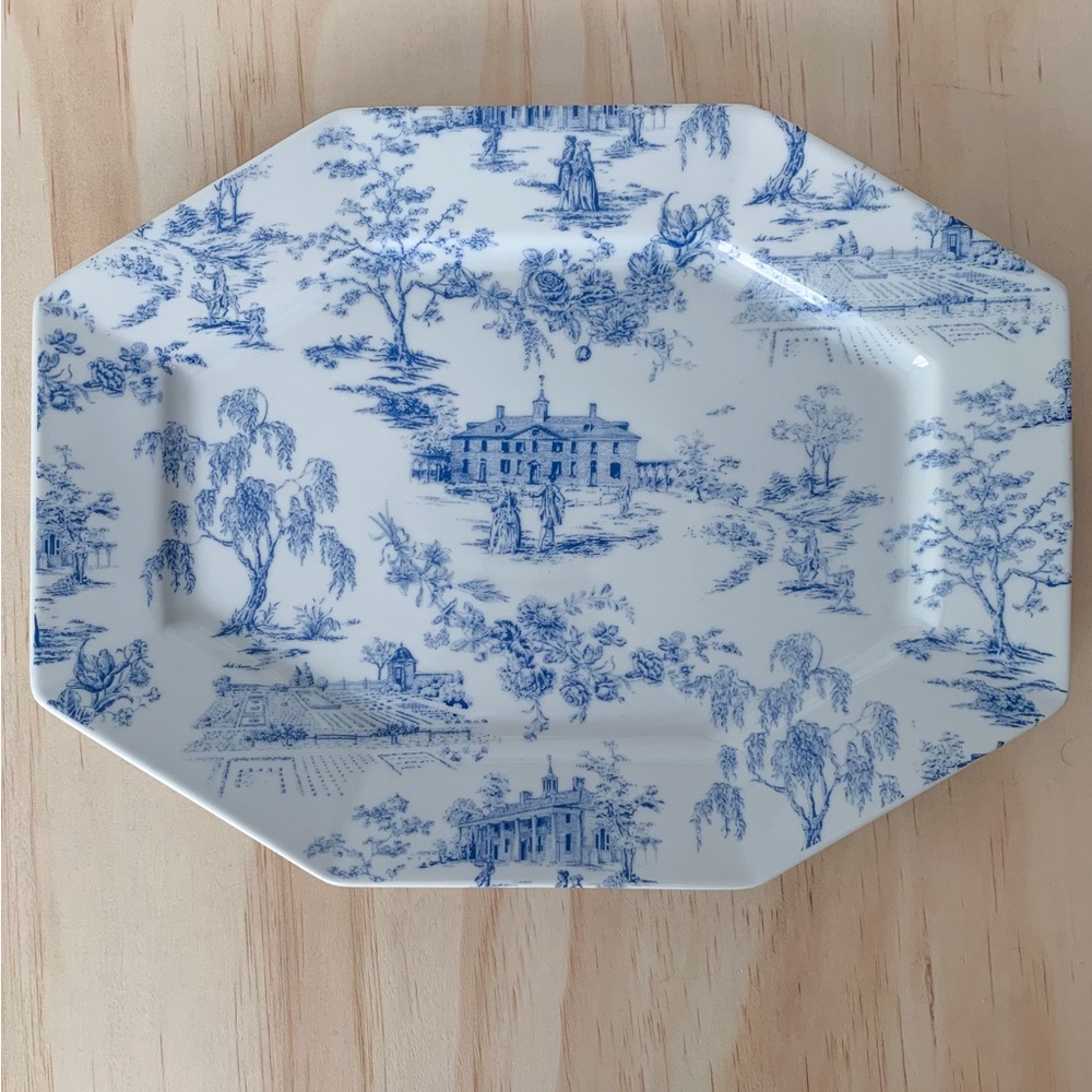 Mount Vernon Toille Style Platter
